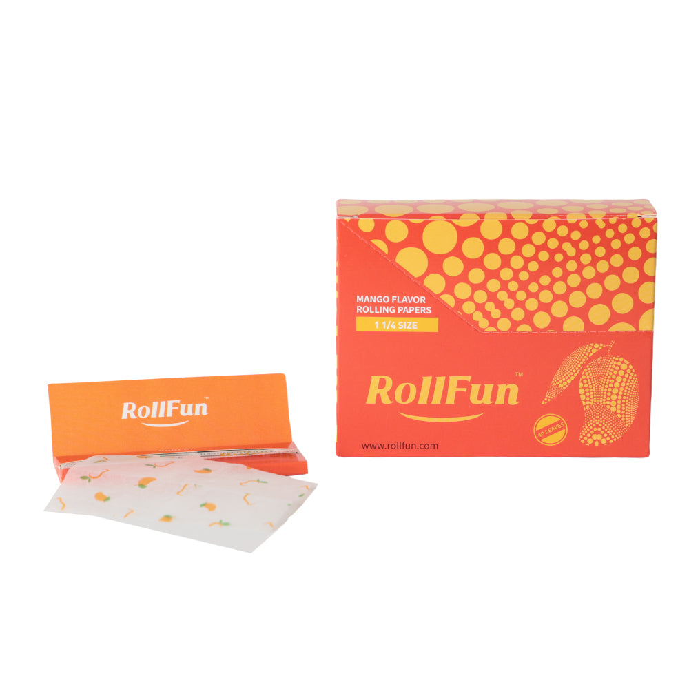 RollFun FLAVOR1 1/4 Mango Rolling Paper