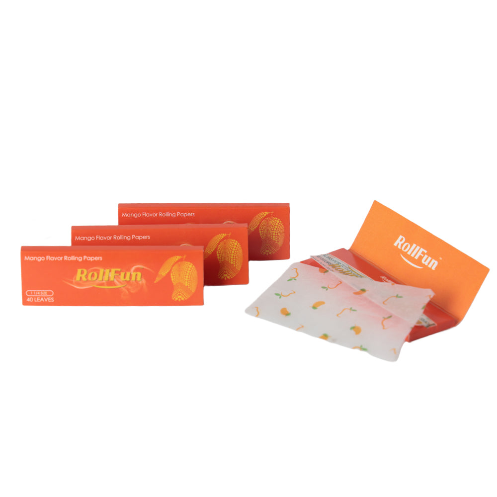 RollFun FLAVOR1 1/4 Papel de Liar Mango 