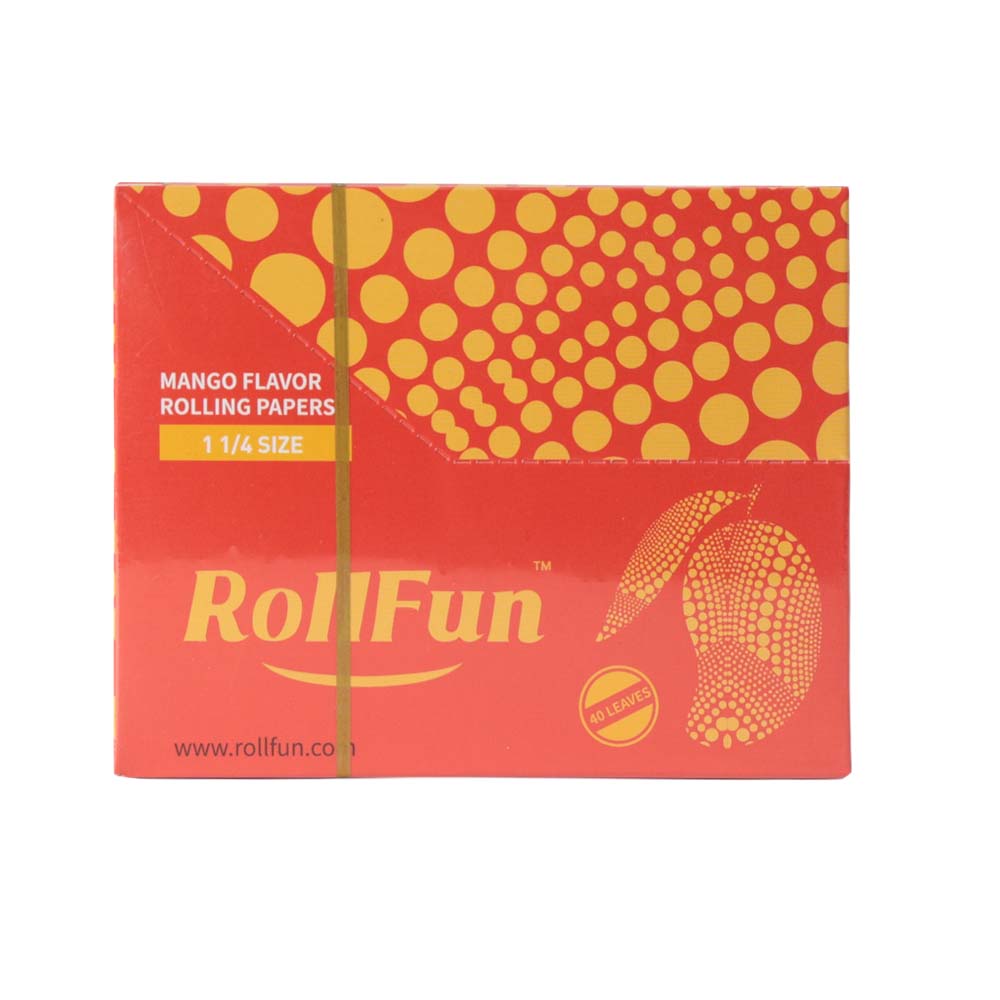 RollFun FLAVOR1 1/4 Mango Rolling Paper